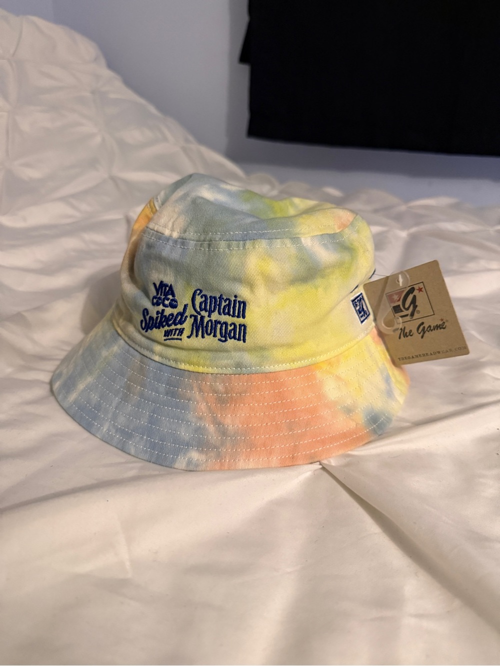 Captain Morgan Tie-Dye Bucket Hat - Pastel Multi